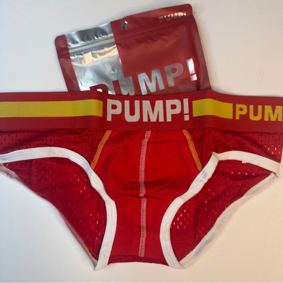 PUMP! Men’s Briefs Bundle - Set of 5 - Size Large - Mesh & Cotton - Picture 3 of 7